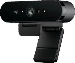 Камера Web Logitech BRIO черный 13Mpix (4096x2160) USB3.0 с микрофоном (960-001725)