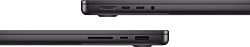 Ноутбук Apple MacBook Pro A3401 M4 Pro 14 core 24Gb SSD1Tb/20 core GPU 14.2" Liquid Retina XDR (3024x1964) macOS black WiFi BT Cam (MX2J3B/A)