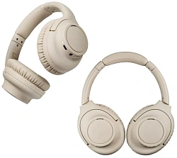 Гарнитура мониторные Audio-Technica ATH-S300BT бежевый беспроводные bluetooth оголовье (ATH-S300BT BG)