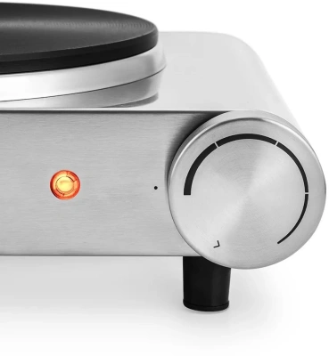 Плита Электрическая Kitfort КТ-151 нержавеющая сталь сталь (настольная)