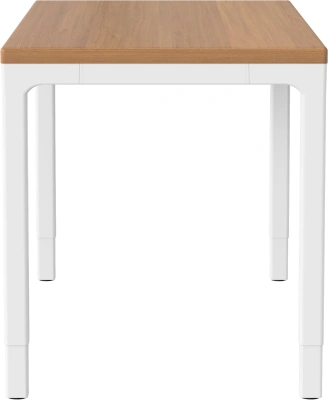 Стол для компьютера Cactus CS-ET-WWD с электроприводом столешница МДФ белый дуб молочный каркас белый 160x75x80см (CS-ET-WWD)