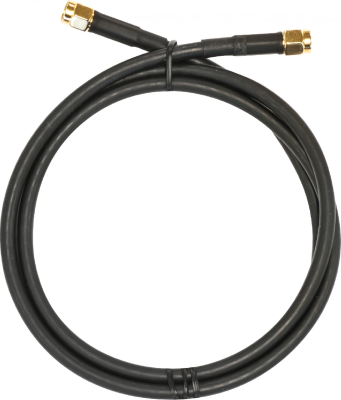 Кабель MikroTik SMASMA 1м черный SMA (m)-SMA (m)
