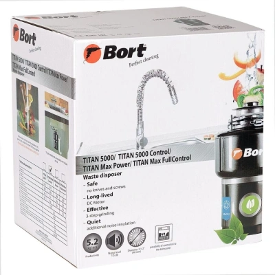 Измельчитель Bort Titan 5000 Control 560Вт черный