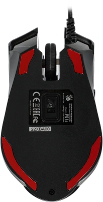 Мышь A4Tech Bloody P81s черный оптическая 8000dpi USB 8but (P81S CURVE ACTIVATED)