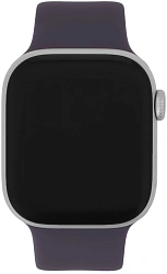 Смарт-часы Apple Watch Series 11 A3331 42мм OLED корп.серебристый Sport Band рем.фиолетовый разм.брасл.:S/M (MEU64X/A)