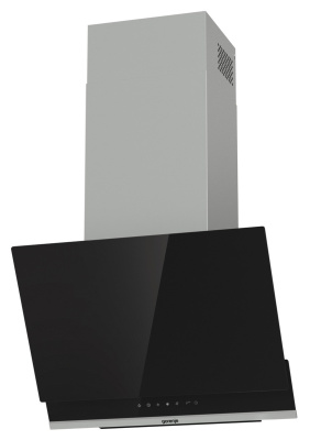 Вытяжка каминная Gorenje WHI649X21P черный управление: сенсорное (1 мотор)