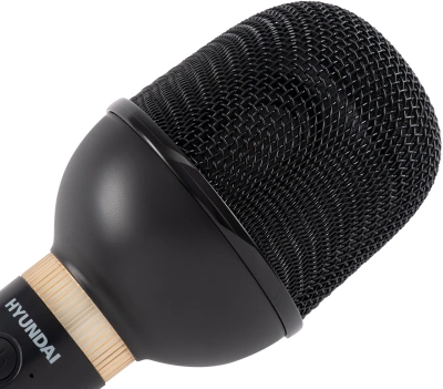 Микрофон беспроводной Hyundai H-MIC101 черный