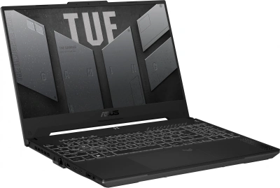 Ноутбук Asus TUF Gaming F15 FX507ZC4-HN143 Core i5 12500H 16Gb SSD512Gb NVIDIA GeForce RTX 3050 4Gb 15.6" IPS FHD (1920x1080) без ОС grey WiFi BT Cam (90NR0GW1-M00B40)