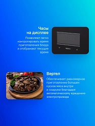 Духовой шкаф Газовый Gefest ДГЭ 621-03 черный