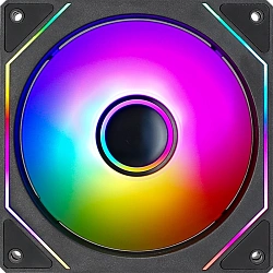 Вентилятор для корпуса Formula Floe 12BK ARGB 120х120x25 черный 4-pin 26.8дБ (FLOE 12BK ARPW) Ret