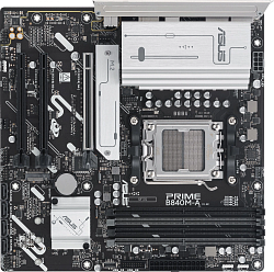 Материнская плата Asus PRIME B840M-A-CSM Socket AM5 AMD B840 4xDDR5 mATX AC`97 8ch(7.1) 2.5Gg RAID+VGA+HDMI+DP