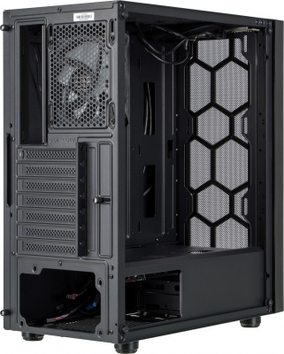 Корпус Formula V-LINE 2052 черный без БП ATX 6x120mm 2xUSB2.0 1xUSB3.0 audio bott PSU