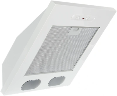 Вытяжка каминная Elikor Оптима 50П-400-П3Л белый управление: ползунковое (1 мотор)