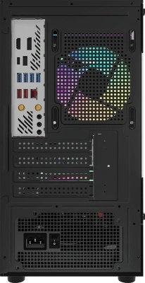 Корпус Formula Crystal Z1CM Plus FR черный без БП mATX 5x120mm 3x140mm 2xUSB3.0 audio bott PSU