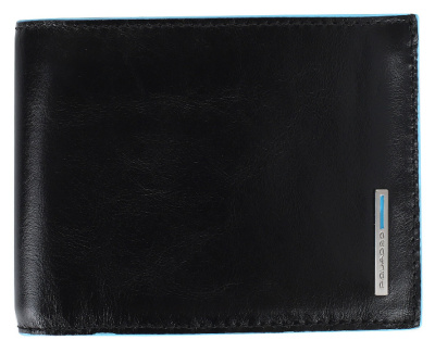 Кошелек мужской Piquadro Blue Square PU1240B2R/N черный натур.кожа