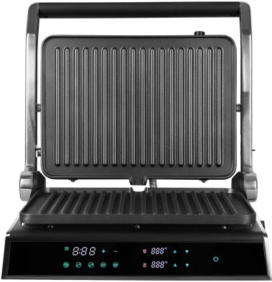 Электрогриль Red Solution SteakPRO RGM-M81 1950Вт черный/серебристый