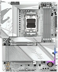 Материнская плата Gigabyte X870 A ELITE X ICE Socket AM5 AMD X870 4xDDR5 ATX AC`97 8ch(7.1) 2.5Gg RAID+HDMI