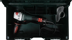 Углошлифовальная машина Metabo WEV 11-125 Quick 1100Вт 10500об/мин рез.шпин.:M14 d=125мм жестк.кейс (603625500)