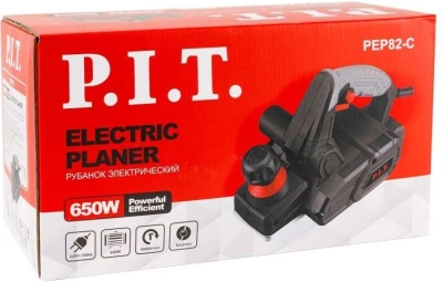Рубанок P.I.T. PEP82-C 650Вт 82мм 16800об/мин