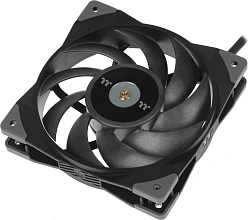 Вентилятор для корпуса Thermaltake Toughfan 12 120х120x25 черный 4-pin 22.3дБ (CL-F117-PL12BL-A) Ret