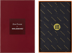 Блокнот Moleskine LIMITED EDITION YEAR OF THE DRAGON LECNYDRAGONQP060ZF Large 130х210мм обложка текстиль 176стр. линейка подар.кор. ассорти Zeng Fanzhi