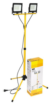 Прожектор уличный IEK СДО светодиодный 100Втчерный (LPDO606-2X050-65-K02)