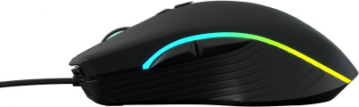 Мышь Оклик 708G MYSTERY черный оптическая 3200dpi USB 7but (1196437)
