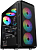 Корпус Оклик OCC-MD301 черный без БП ATX 6x120mm 2xUSB2.0 1xUSB3.0 audio bott PSU