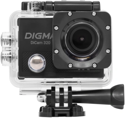 Экшн-камера Digma DiCam 320 черный