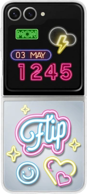 Чехол (клип-кейс) Samsung для Samsung Galaxy Z Flip6 Flipsuit Case Flip 6 (F741) прозрачный/прозрачный (EF-ZF741CTEGRU)