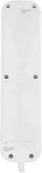 Сетевой удлинитель Defender E418 1.8м (4 розетки) белый (пакет ПЭ)