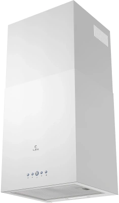 Вытяжка каминная Lex Mono 400 белый управление: кнопочное (1 мотор)