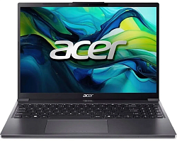 Ноутбук Acer Aspire Go AG15-51P-576W Core i5 1334U 16Gb SSD512Gb Intel Iris Xe graphics 15.3" IPS WUXGA (1920x1200) без ОС metall WiFi BT Cam (NX.J51CD.002)