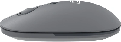 Мышь Оклик 408MW графитовый оптическая 1600dpi silent беспров. USB для ноутбука 4but (2007533)