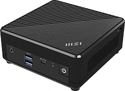 Неттоп MSI Cubi N ADL S-281XRU N100 (0.8) 8Gb SSD256Gb UHDG без ОС 2xGbitEth WiFi BT 65W черный (9S6-B0A921-281)
