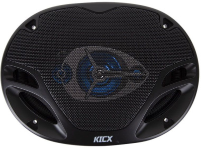 Колонки автомобильные Kicx GX-693 200Вт 92дБ 4Ом 15x23см (6x9дюйм) (ком.:2кол.) коаксиальные трехполосные