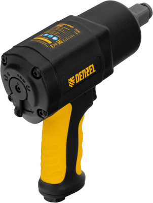 Гайковерт Denzel IW1700 184л/мин желтый/черный