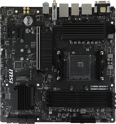 Материнская плата MSI B550M PRO-VDH WIFI Soc-AM4 AMD B550 4xDDR4 mATX AC`97 8ch(7.1) GbLAN RAID+HDMI+DP