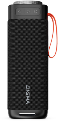 Колонка порт. Digma D-PS1522 черный 60W 2.0 BT 10м 3000mAh (PS1522B)