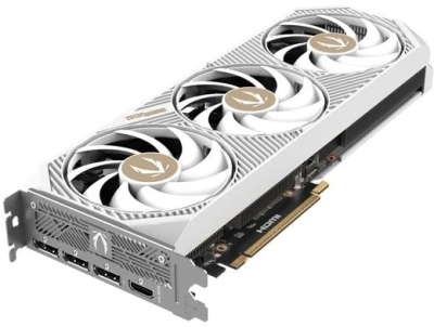 Видеокарта Zotac PCI-E 4.0 RTX 5070 AMP WHITE ED NVIDIA GeForce RTX 5070 12Gb 192bit GDDR7 2587/28000 HDMIx1 DPx3 HDCP Ret