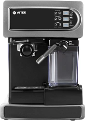 Кофеварка рожковая Vitek VT-1517 SR 1238Вт серый