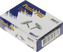 Кнопки Kw-Trio 99072 цинк d=10.5мм (упак.:100шт) картонная коробка