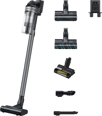 Пылесос Samsung VS20B75ACR5/EV 550Вт черный/серый