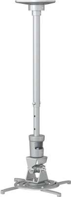 Кронштейн для проектора Cactus CS-VM-PR01L-AL серебристый макс.10кг потолочный поворот и наклон