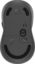 Мышь Logitech M650 Large Left графитовый оптическая 4000dpi silent беспров. BT/Radio USB 4but (910-006239)