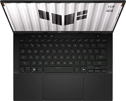 Ноутбук Asus TUF Gaming A14 FA401UU-RG052 Ryzen 7 8845HS 16Gb SSD512Gb NVIDIA GeForce RTX4050 6Gb 14" IPS 2.5K (2560x1600) без ОС grey WiFi BT Cam (90NR0JD1-M00320)