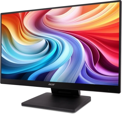 Монитор Acer 21.5" UT222QEbmiphzx черный IPS LED 4ms 16:9 HDMI M/M глянцевая 1300:1 300cd 178гр/178гр 1920x1080 100Hz VGA DP FHD USB Touch 3.5кг