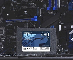 Накопитель SSD Patriot SATA-III 480GB PBE480GS25SSDR Burst Elite 2.5"