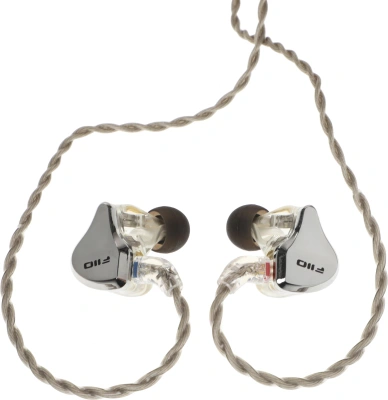 Наушники внутриканальные Fiio JH5 1.2м серебристый проводные в ушной раковине