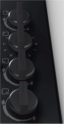 Газовая варочная поверхность Bosch PBY6C6B62O черный